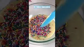 Birthday Cupcakes LINK IN DESCRIPTION #recipe #cupcakes #birthday #shorts