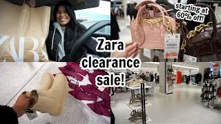 Come shopping with me at Zara! HUGE Zara Clearance Sale!