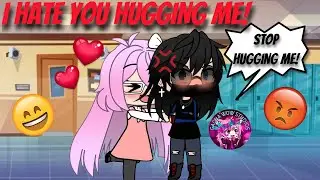 I hate you hugging me! Gacha Life Mini Movie Love Story | GLMM