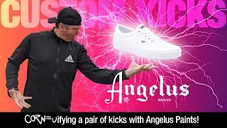 Custom painting a pair of Vans using Angelus paints - Video 38