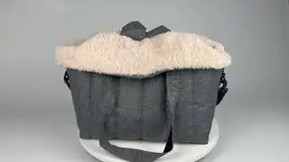 Автокресло - лежак-сумка для собак в автомобиль Comfort (38х20х32)