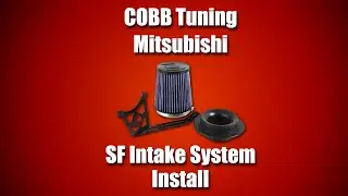 COBB Mitsubishi SF Intake System Install Video