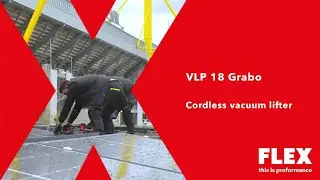 Maximum power, minimum effort! With the VLP 18 Grabo cordless vacuum lifter