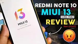 Redmi Note 10 - MIUI 13 Global Stable Update With Android 12⚡⚡ | Review