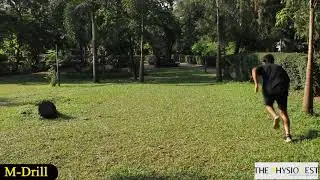 M Drill | ACL Rehab - Agility Training Re-analyzed | Param Sampat