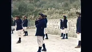 French soldiers practicing Savate (1896-1899)