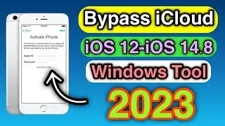 Untethered Bypass iCloud iOS 14 Windows Tool | iPhone Hello Screen Bypass 2023 |