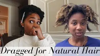 Newscaster is DRAGGED for Her Natural Hair - Is Natural Hair Professional ?