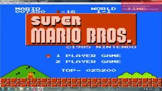 Super Mario Bros. con mi hijo Jonathan (Superado con los Warp Zone)