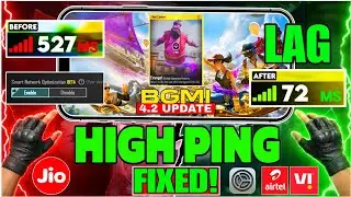 OH BC *Ping Problem* Ne Sabke L Lga Diye😡Lag Fixed, 20ms Ping Trick, Jio/Airtel/VI, | BGMI High Ping