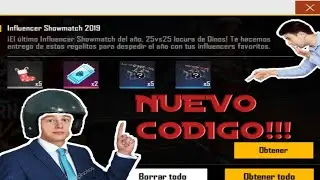 NUEVO CODIGO DE FREE FIRE SHOW MATCH!!!!