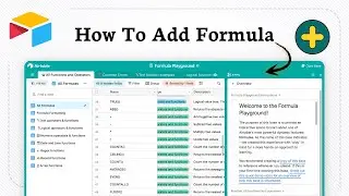 How to add Formula in Airtable (For Smarter Tables)