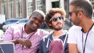Episode 7 - Amsterdam - Visit to Booking.com, lunch on a boat and pitch at Rockstart!