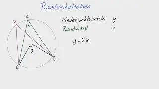 Matte 2 - Adam - Geometri - Randvinkelsatsen