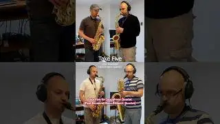 Take Five by Paul Desmond and the Dave Brubeck Quartet (for Saxophone Quartet - AATB) 🎷