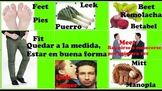 Curso de ingles -El sonido i largo y corto. EE and I - Aprende ingles