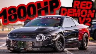 1800HP RED DEMON RETURNS - Building the CRAZIEST DSM EVER! (Manual AWD 4G63 on 80PSI)