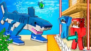 TRALALERO TRALALA vs BASE ACUÁTICA de MÁXIMA SEGURIDAD en Minecraft