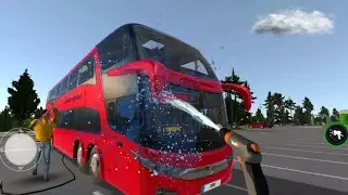 Bus simulator Ultimate New Update | Washing dirty Marcpolo in India