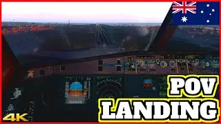 SYDNEY Landing A330 Cockpit POV | X Plane 11 2021 HD