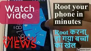How To ROOT Almost Any Android Device Easily||One Click Method (2017) *1000%* SECURE*(World Gallery)