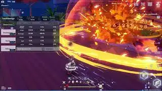 23M 1:30m Damage with A0 Ruby A1 Anna and A3 Lin w/ Relics | Tower of Fantasy: Flame Damage Test
