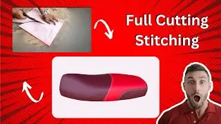 How to make Seat Cover at home