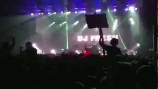 DJ Fresh at Sziget 2012, Crowdance