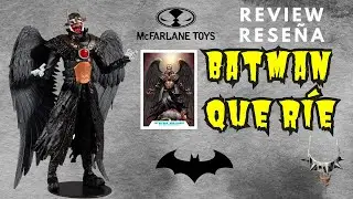 Reseña figura de acción Batman que Ríe mcfarlane toys fusión del joker con Bruce Wayne colección
