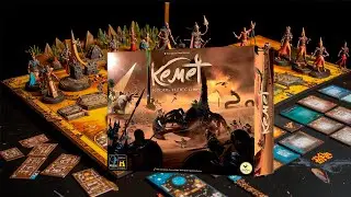 Настольная игра Кемет. Кровь и песок | играем, летсплей, обзор, отзывы