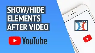 SHOW or HIDE elements after your YouTube video was watched completely - ClickFunnels Tutorial