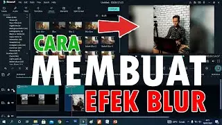 Cara Membuat Efek Blur di Filmora Pada Foto atau Video yang Tampilannya Potrait