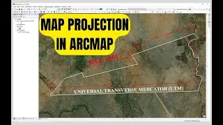 How to Change Map Projections and Coordinate System in ArcMap
