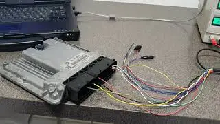 Pcmflash Modul 71 vw passt 3c edc17cp20 on bench