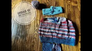 Knit,Pray, Crochet Episode 85; weekly knits Grasslands Tank; cable edge tie headband; devotion