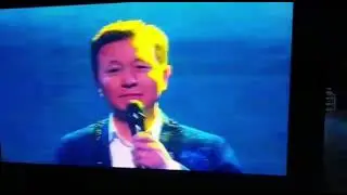 "Мен қазақпын" Сахына сырты.