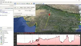 Google Earth - Longitudinal/Cross Section Elevation Plan & Profile Distance Measure | Success 555