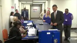 President Obama Shows Photo ID to Vote