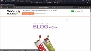 Clobbering DOM attributes to bypass HTML filters (Video Solution) | 2020 -2021