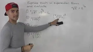 MCR3U - Express in Exponential Form and Evaluate - Grade 11 Functions
