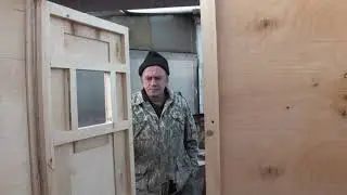Будка фанерная кунг палатка  в прицеп постройка
