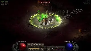 Que jewel linda! Poison Nova Necro (Trangs Set) farmando The Pit - Diablo 2 Resurrected Gameplay