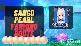 Sango Pearl Farming Route | Kokomi Preparation | Genshin Impact 2.1