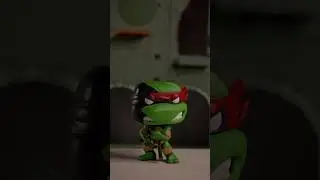 Майки вырвался из комикса! Funko POP! Comics Michelangelo (34) 