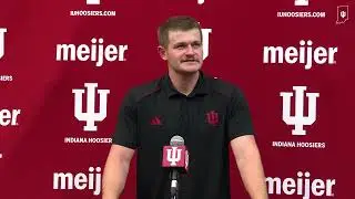 Indiana punter James Evans fall camp Q&A