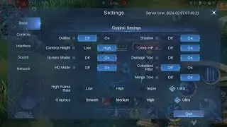 Sharp Aquos R6 Mobile legends Ultra graphics gameplay.