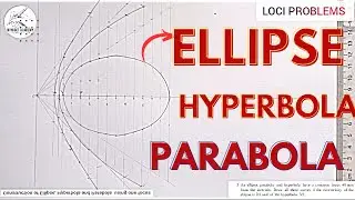 Ellipse, Hyperbola and Parabola having a common focus_ loci Problems