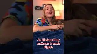 👑 California King vs Alaskan King - What's The Difference? 👑 #shorts