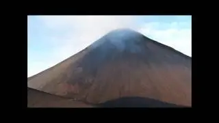 Soputan volcano Sulawesi Indonesia