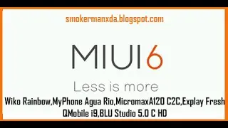 MIUI 6CF WIKO RAINBOW